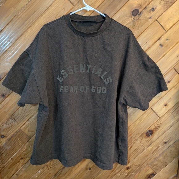 Fear of God Essentials Core Collection Heavy S/S Tee Size Medium Oversized - Picture 2 of 7